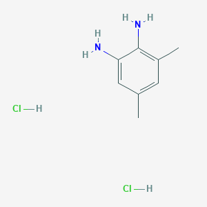 molecular formula C8H14Cl2N2 B3146117 3,5-Dimethylbenzene-1,2-diamine dihydrochloride CAS No. 59007-83-9