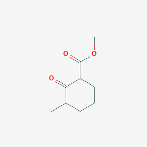 molecular formula C9H14O3 B3146246 Methyl 3-methyl-2-oxocyclohexanecarboxylate CAS No. 59416-90-9