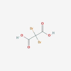 molecular formula C3H2Br2O4 B3146263 二溴丙二酸 CAS No. 595-45-9