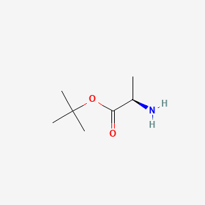 molecular formula C7H15NO2 B3146315 tert-butyl (2R)-2-aminopropanoate CAS No. 59624-87-2