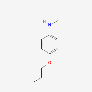 N-Ethyl-N-(4-propoxyphenyl)amine