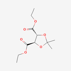 (4R,5R)-Diethyl 2,2-dimethyl-1,3-dioxolane-4,5-dicarboxylate