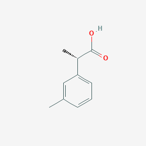 molecular formula C10H12O2 B3146498 (S)-2-m-Tolyl-propionic acid CAS No. 601472-22-4