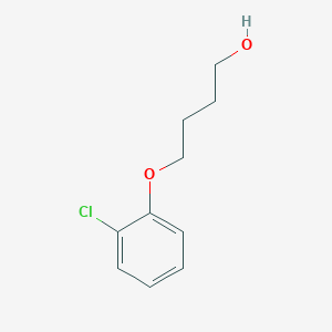 molecular formula C10H13ClO2 B3146519 4-(2-氯苯氧基)-1-丁醇 CAS No. 60222-60-8