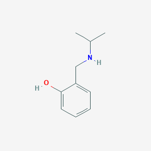 molecular formula C10H15NO B3146591 2-{[(丙烷-2-基)氨基]甲基}苯酚 CAS No. 60399-03-3