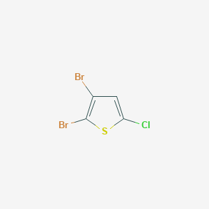 molecular formula C4HBr2ClS B3146602 2,3-二溴-5-氯噻吩 CAS No. 60404-19-5