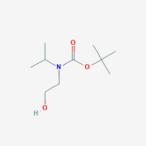 molecular formula C10H21NO3 B3146896 tert-Butyl 2-hydroxyethyl(isopropyl)carbamate CAS No. 610309-73-4