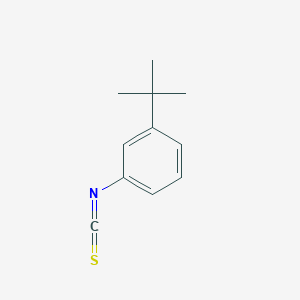 molecular formula C11H13NS B3146937 3-叔丁基苯基异硫氰酸酯 CAS No. 611226-35-8