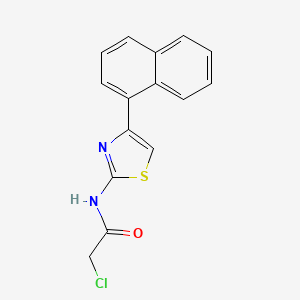 2-Chloro-N-[4-(1-naphthyl)-1,3-thiazol-2-yl]acetamide