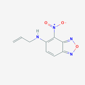 molecular formula C9H8N4O3 B314702 5-(Allylamino)-4-nitro-2,1,3-benzoxadiazole 