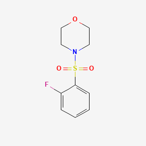 molecular formula C10H12FNO3S B3147030 4-(2-Fluorophenylsulfonyl)morpholine CAS No. 613657-01-5