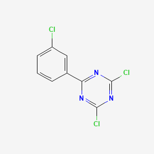 2,4-Dichloro-6-(3-chlorophenyl)-1,3,5-triazine
