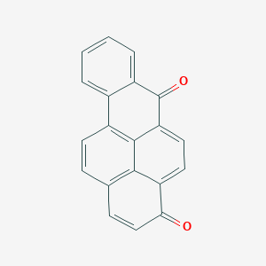 molecular formula C20H10O2 B031473 苯并(a)芘-3,6-醌 CAS No. 3067-14-9
