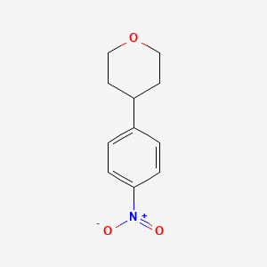 4-(4-Nitrophenyl)oxane