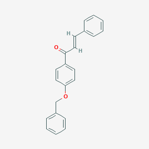 molecular formula C22H18O2 B314747 1-[4-(Benzyloxy)phenyl]-3-phenyl-2-propen-1-one 