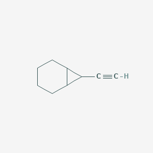molecular formula C9H12 B3147533 7-Ethynylbicyclo[4.1.0]heptane CAS No. 62572-42-3