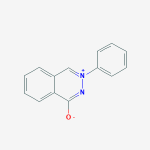 molecular formula C14H10N2O B314757 3-Phenylphthalazin-3-ium-1-olate 