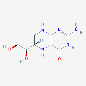 molecular formula C9H15N5O3 B3147699 (6S)-四氢生物蝶呤 CAS No. 62961-57-3