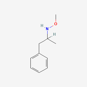 molecular formula C10H15NO B3147716 N-methoxy-1-phenylpropan-2-amine CAS No. 63-97-8