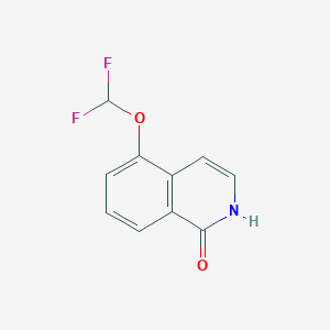 1(2H)-Isoquinolinone, 5-(difluoromethoxy)-