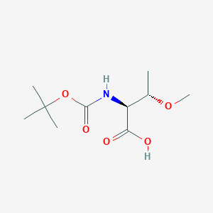 molecular formula C10H19NO5 B3147755 Boc-Allo-O-甲基-L-苏氨酸 CAS No. 630424-73-6