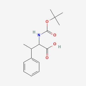 molecular formula C15H21NO4 B3147760 Boc-beta-methyl-DL-phenylalanine CAS No. 630424-76-9