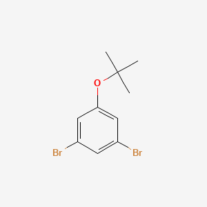 molecular formula C10H12Br2O B3147808 1,3-Dibromo-5-tert-butoxy-benzene CAS No. 631909-17-6