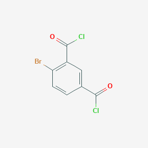 molecular formula C8H3BrCl2O2 B3147811 4-Bromoisophthaloyl dichloride CAS No. 63192-68-7