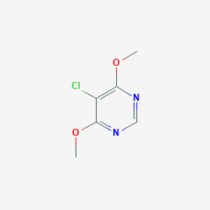 molecular formula C6H7ClN2O2 B314783 5-Chloro-4,6-dimethoxypyrimidine 