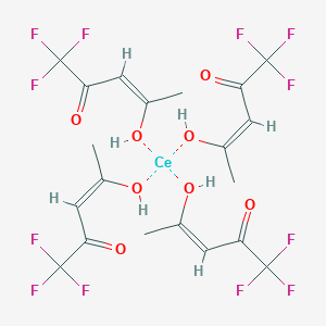 molecular formula C20H20CeF12O8 B3147940 Cerium (III) trifluoroacetylacetonate hydrate CAS No. 63356-25-2