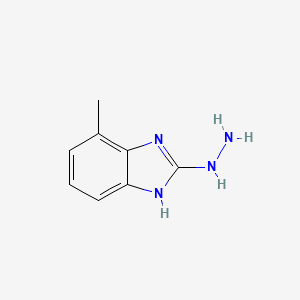 2-Hydrazino-4-methyl-1H-benzimidazole