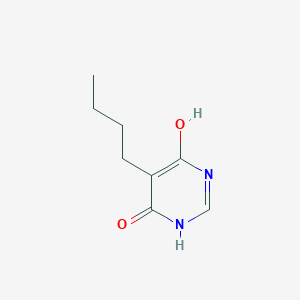 molecular formula C8H12N2O2 B314805 5-Butyl-4,6-pyrimidinediol 
