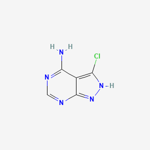 3-chloro-1H-pyrazolo[3,4-d]pyriMidin-4-aMine