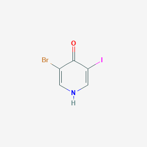 molecular formula C5H3BrINO B3148148 3-Bromo-5-iodopyridin-4-ol CAS No. 637348-83-5