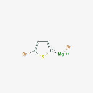 molecular formula C4H2Br2MgS B3148156 Magnesium, bromo(5-bromo-2-thienyl)- CAS No. 63746-81-6