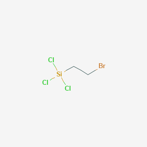 molecular formula C2H4BrCl3Si B3148166 2-溴乙基三氯硅烷 CAS No. 63802-82-4