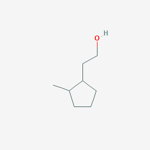 molecular formula C8H16O B3148245 2-(2-甲基环戊基)乙醇 CAS No. 63936-58-3