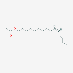 molecular formula C17H32O2 B3148413 10Z-Pentadecenyl acetate CAS No. 64437-43-0