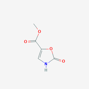 molecular formula C5H5NO4 B3148508 Methyl 2-oxo-3H-1,3-oxazole-5-carboxylate CAS No. 64843-33-0