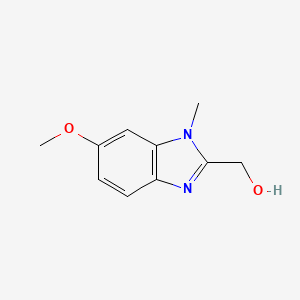 (6-methoxy-1-methyl-1H-benzo[d]imidazol-2-yl)methanol