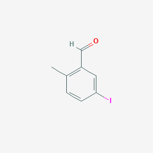 molecular formula C8H7IO B3148834 5-Iodo-2-methylbenzaldehyde CAS No. 65874-26-2