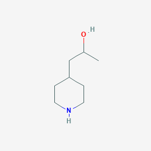 molecular formula C8H17NO B3148844 1-(Piperidin-4-YL)propan-2-OL CAS No. 65920-89-0