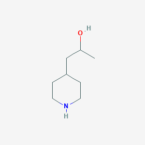 molecular formula C8H17NO B3148844 1-(哌啶-4-基)丙醇 CAS No. 65920-89-0