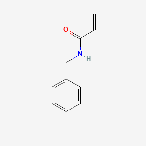molecular formula C11H13NO B3148871 N-(4-甲基苯甲基)丙烯酰胺 CAS No. 66005-03-6