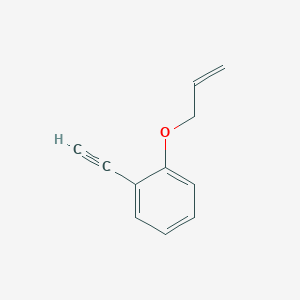 molecular formula C11H10O B3148880 2-Ethynyl-(2-propenyloxy)benzene CAS No. 66021-96-3