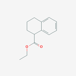 molecular formula C13H16O2 B3148898 Ethyl 1,2,3,4-tetrahydronaphthalene-1-carboxylate CAS No. 66041-55-2