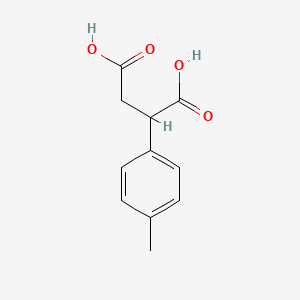 molecular formula C11H12O4 B3149053 2-(4-Methylphenyl)succinic acid CAS No. 66483-40-7