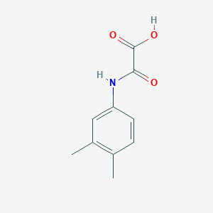 molecular formula C10H11NO3 B3149072 2-((3,4-Dimethylphenyl)amino)-2-oxoacetic acid CAS No. 665053-88-3