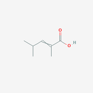 molecular formula C7H12O2 B3149095 2,4-Dimethyl-2-pentenoic acid CAS No. 66634-97-7