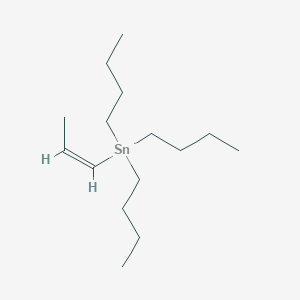 molecular formula C15H32Sn B3149136 (Z)-Tri-n-butyl(1-propenyl)tin CAS No. 66680-84-0